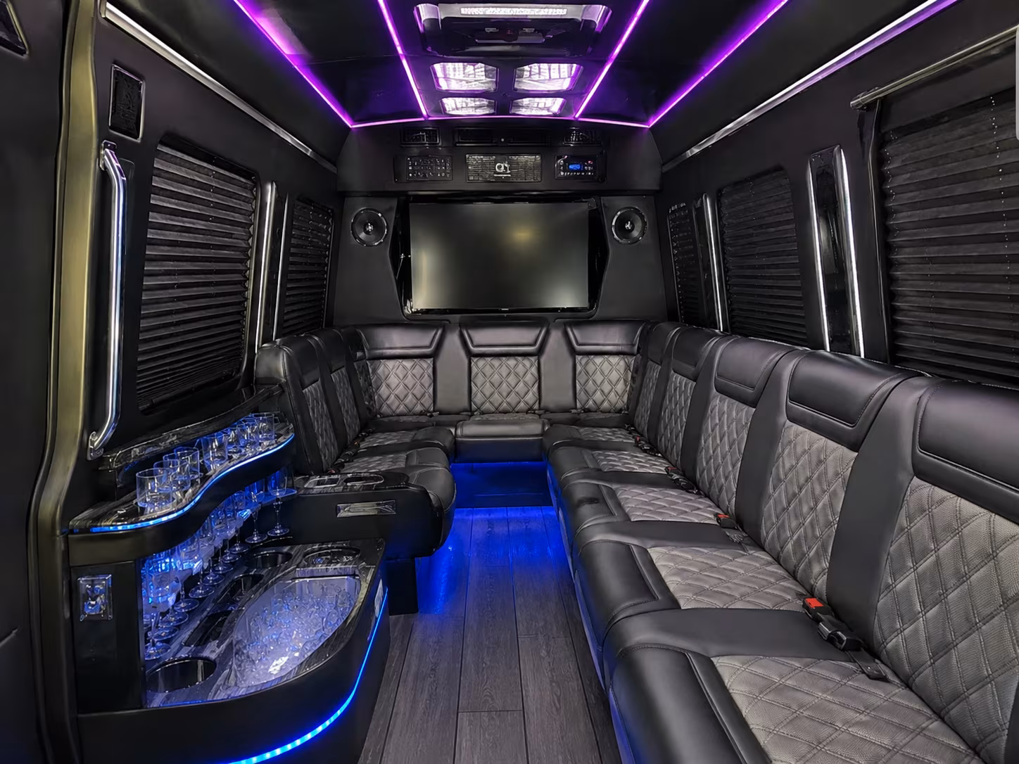 bus rental options for denver trips